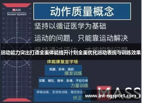 运动能力突出打造全面体能提升计划全面优化运动表现与训练效果
